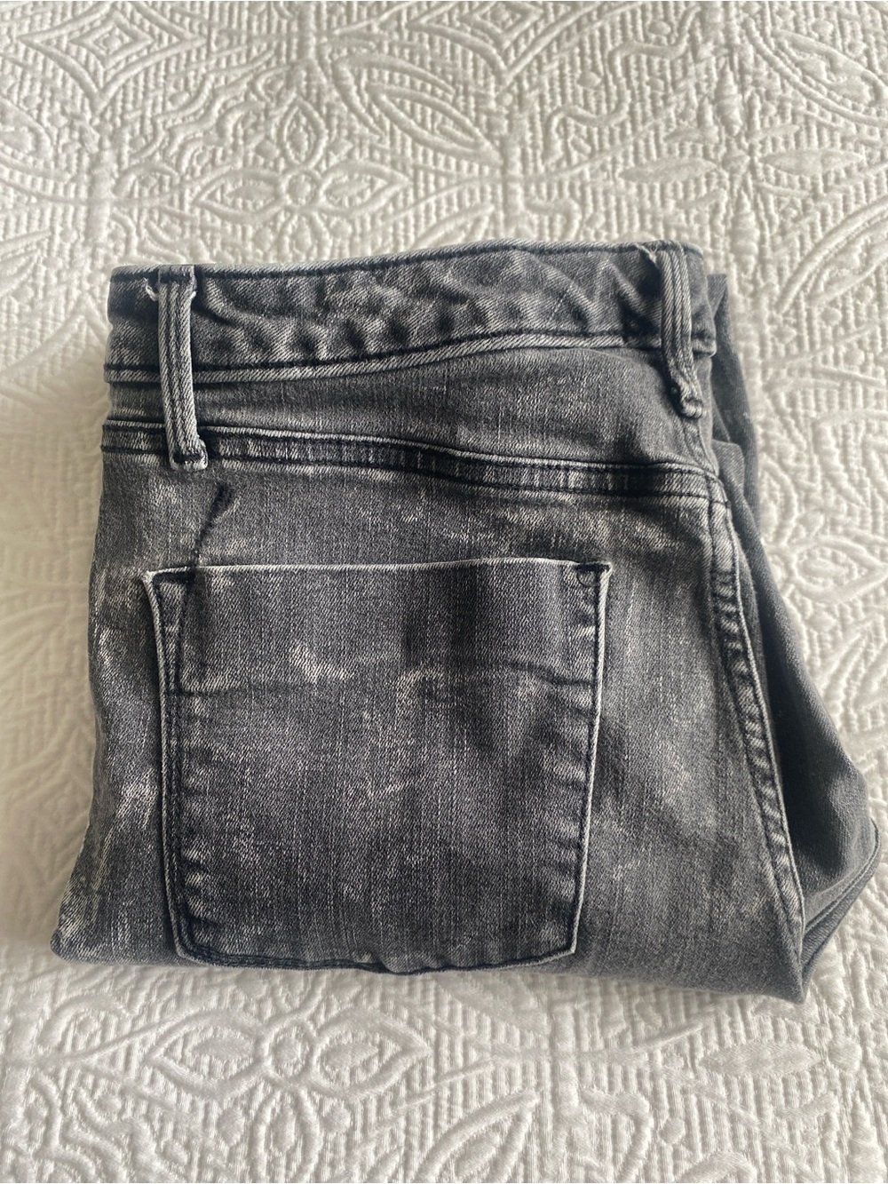 Mossimo charcoal wash distressed denim high rise jeggings Sz 6/28 - Picture 11 of 15